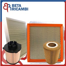 Kit Tagliando Per Opel Meriva  B 1.7 Ctdi 74 Kw Dal 2010 Al 2017 4 Filtri Filtro