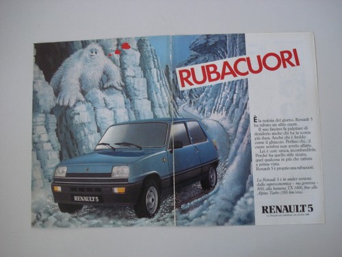 Advertising pubblicità 1983 - advertising,