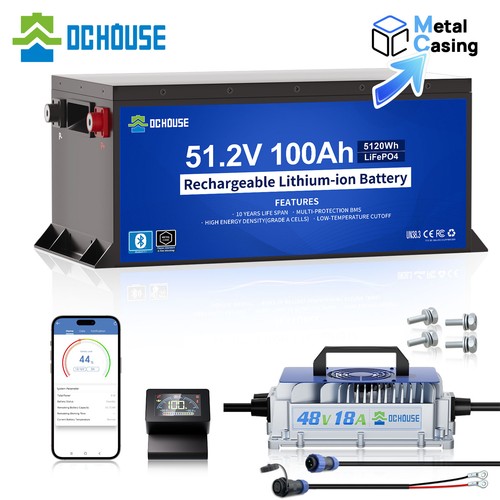 48v 100ah batteria - batteria, carrello