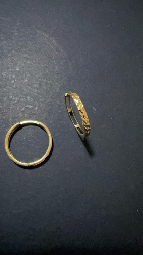 Orecchini cerchio diamantati - orecchini,