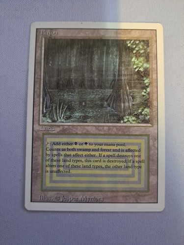 Mtg bayou edizione - bayou,