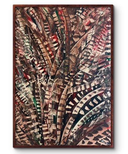 Quadro dipinto moderno - moderno, xl