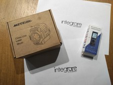 Digital Mini Laser Distanziometro & Mini Cubo Livella Laser 2linee Cross line 