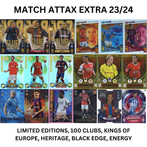 Match attax extra 2024 - attax, 23/24