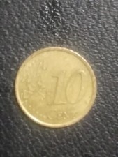 Moneta Da 10 Centesimi Spagnola Del 1999 Rarissima 