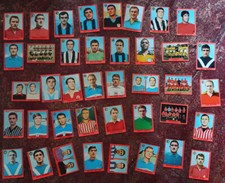 LOTTO 40 FIGURINE CALCIATORI MIRA 1967/68