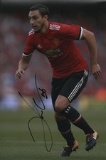 Foto firmata a mano Matteo Darmian 12x8 pollici autografo include certificato di autenticità