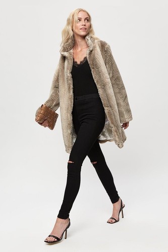 Cappotto pelliccia sintetica