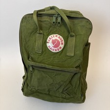 FjallRaven Kanken verde scuro 33 cm borsa zaino zaino scuola usato