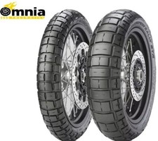 Coppia Gomme Moto Pirelli Scorpion Rally STR 100/90-19 57V + 130/80 R17 65V