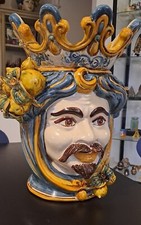 Vaso Testa di moro Caltagirone