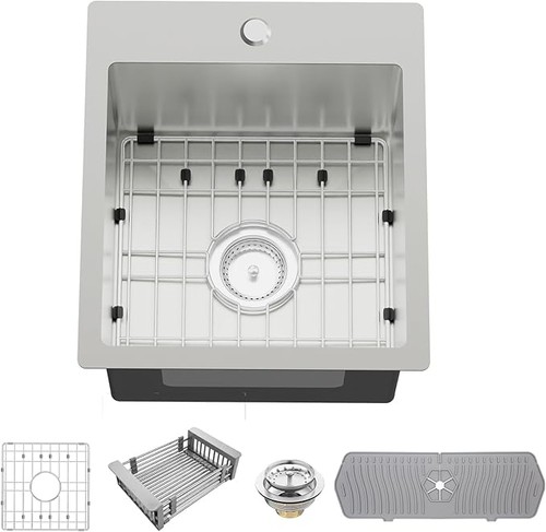 Lavello bar cucina 15x17 - da,