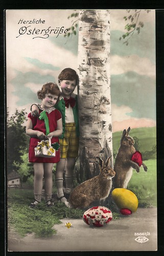 Coniglietti pasquali bambini - pasquali,