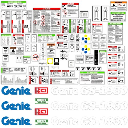 Kit decalcomanie completo - kit,