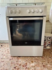 CUCINA A GAS 4 FUOCHI CON FORNO ELETTRICO BEKO CSS62110DW - PERFETTA