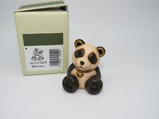 THUN mini animali Pande con cuore . Altezza 5,5 cm.