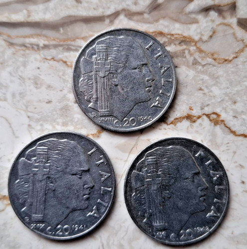 Monete 20 centesimi - n.3, da