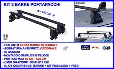 Barre per Audi A3 dal 2012 in poi Portapacchi portatutto da tetto portabagagli