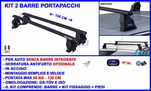 Barre per audi dal - per, 2012
