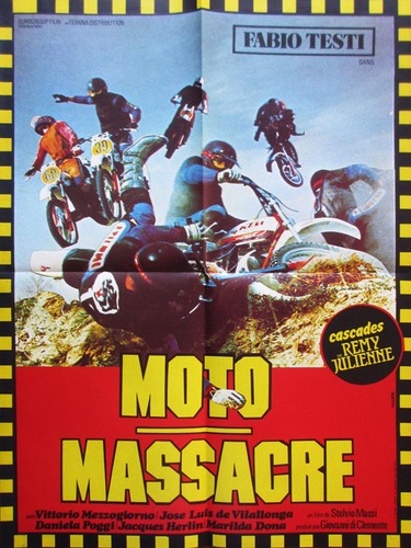 Affiche pliée 120x160cm moto - pliée,
