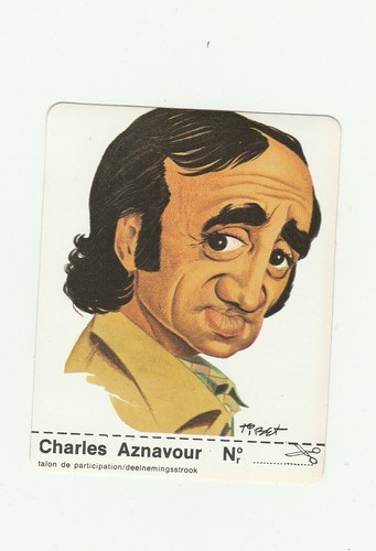Charles aznavour autocollant - charles,