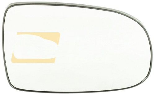 Vetro specchietto per opel - vetro, dx