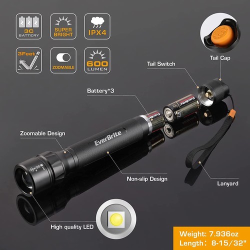 Everbrite torcia tattica ultra - torcia,