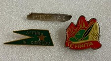 Lotto 3 Distintivi ALPINI