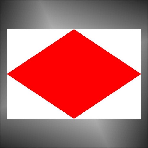 Adesivo bandiera flag nautica - adesivo,