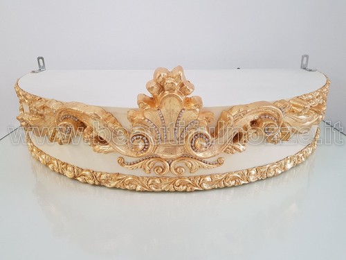 Baldacchino legno panna - legno,