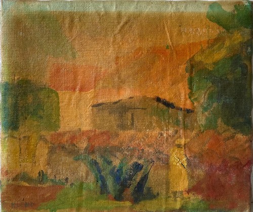 Quadro olio espressivo - , eugenij