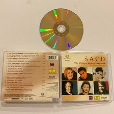 SACD The Classics Sampler 2004 24KT GOLD 5.1/ST Classical Decca Philips 14trks