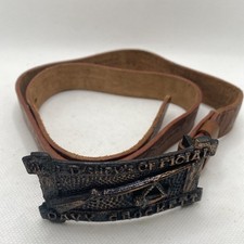 Cintura e fibbia ufficiale