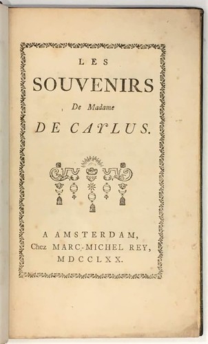 Caylus marthe marguerite - caylus, marthe-marguerite