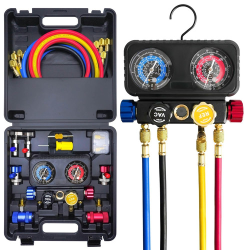 R1234yf set manometri - set,