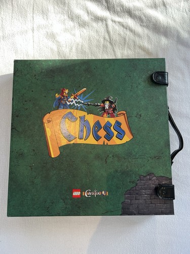 Lego gear castle chess set - castle,
