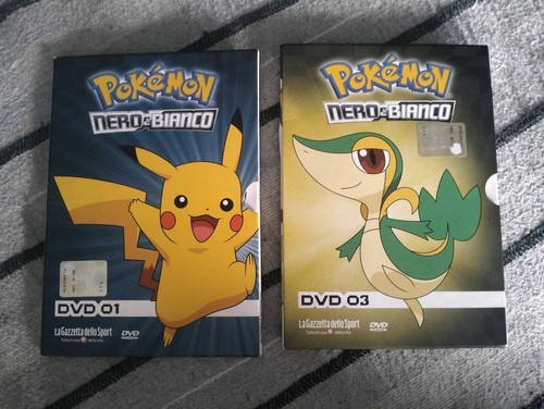 Dvd pokèmon bianco nero - bianco, n.1