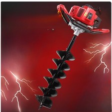 Trapano da Terra a Benzina 180CC Alta Potenza Piantagione Albero Scavo Fossa Macchina