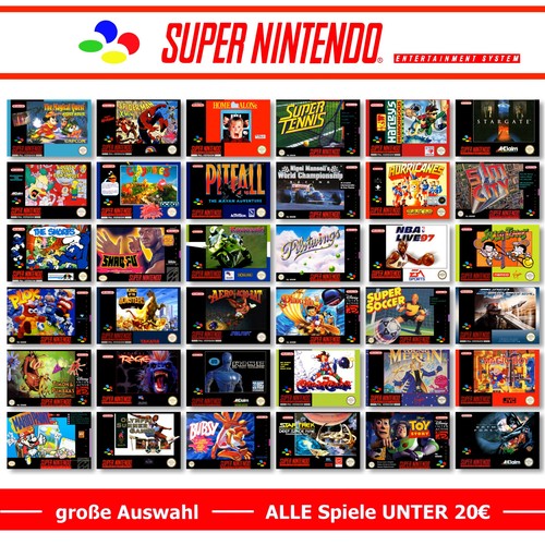 Snes super nintendo - giochi, a