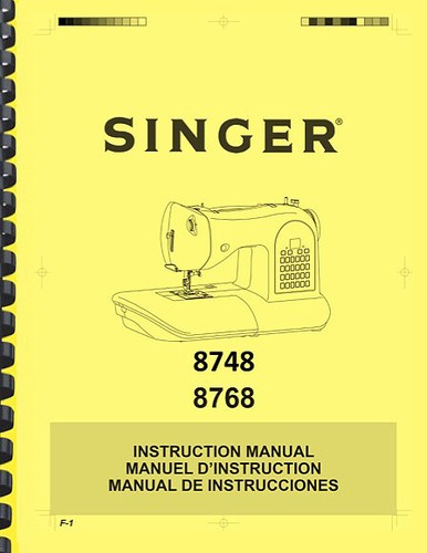 Macchina cucire singer 8748 - macchina,