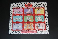 Gambia -101 Cuccioli Dalmati Giocosi - Francobolli (9x) Foglio 1997 Disney