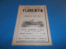 PUBBLICITA'  1907 MACCHINA DA