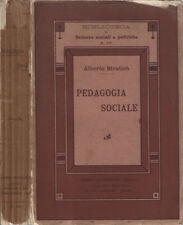 Pedagogia sociale. . Alberto