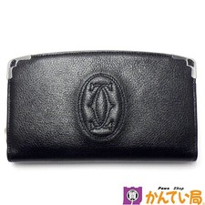 CARTIER L3000915 Marcello Portafoglio lungo con cerniera rotonda in pelle...