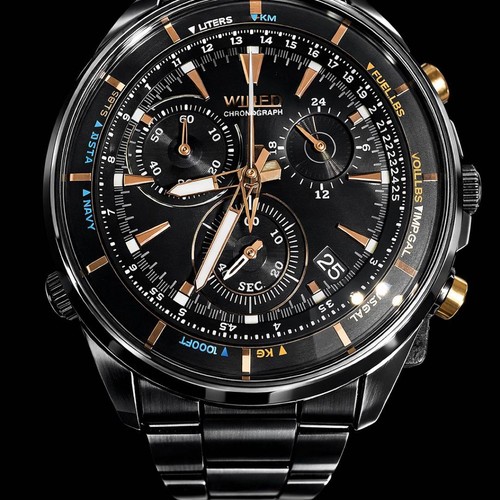 Seiko wired cronografo nero - cronografo,