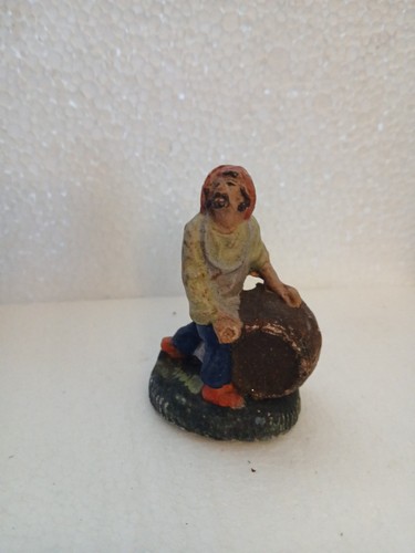 Personaggio presepe vintage - presepe,