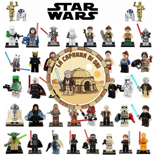 Lego star wars minifigures - wars,