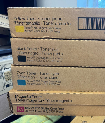 Xerox 700 c75 - set, toner
