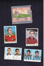 bustina aperta versione sacchetto  Calciatori Panini 1964/65   4 figurine  nuove