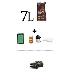 HOFFCAR Kit tagliando 4 FILTRI